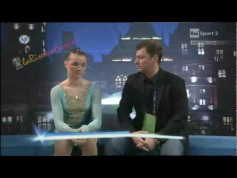 Europei Sheffield LADIES SP -15/28- Natalia POPOVA - 27/01/2012