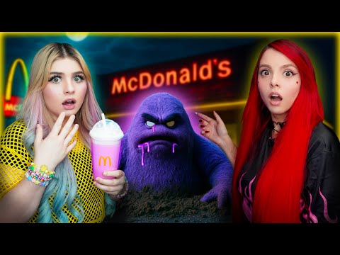 🟣 We summoned Grimace with @JennyDevil at 3:00 AM and he came to my house for us!! 😱😈