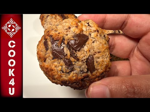 3-Ingredient Gluten-Free Banana Coconut Cookies