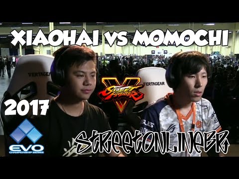 EVO 2017 - Street Fighter V - echo fox MOMOCHI VS qanba XIAOHAI [1080p]