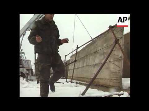 Bosnia - Barricades In Sarajevo Dismantled