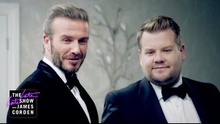 The Next James Bond - David Beckham v James Corden