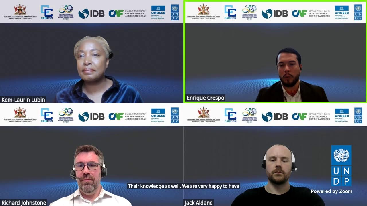 UNDP Trinidad & Tobago - AI Forum: AI in Government (Intermediate)