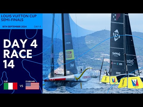Louis Vuitton Cup Semi-Final Race 14 | Luna Rossa Prada Pirelli vs NYYC American Magic | Full Replay