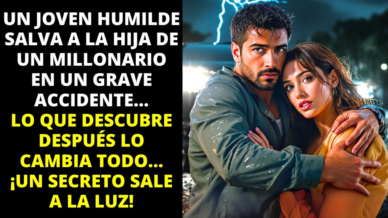 JOVEN SALVA A LA HIJA DE UN MILLONARIO, LO QUE DESCUBRE DESPUÉS LO CAMBIA TODO...