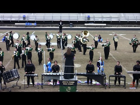North Moore High School Marching Mustangs at Union Pines 10/26/2019