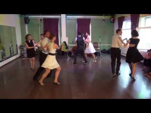 02 Season closing 2014 at MSDS - Lindy Hop A (Yulia-Serg's group) - "Broadway"