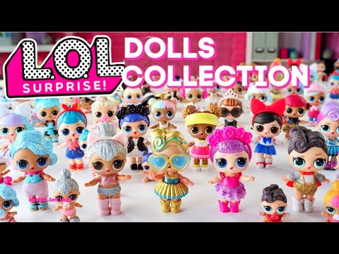 MY COLLECTION! SURPRISE DOLLS LOL Part 1 MY COLLECTION OF LOL SURPRISE DOLLS