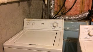 Whirlpool Estate Washing Machine Won't Spin/Drain — Watch This Before Opening Your Washing Machine