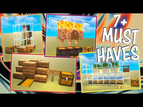 Must-Have Minecraft Starter Farms - Don't Miss Out!