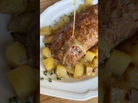 Italian Meatloaf & Potatoes: The Ultimate One-Pan Dinner!