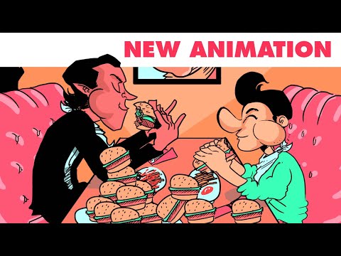 The Hunger - 2D Animated Short - Tony the Oni Cartoon
