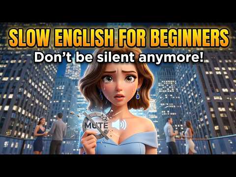 Don’t be silent anymore! Build fluent speaking - Easy English listening practice (A2 level)
