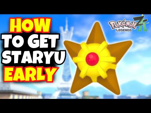 How to Catch Staryu in Pokemon Legends Z-A | Wild Zone 2 Night Guide