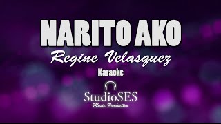 Narito Ako - Regine Velasquez | Minus One | Karaoke | StudioSes