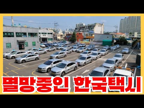 택시의 70%가 운행을 멈추고 도미노 폐업이 시작 - 대한민국 택시의 몰락