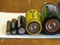 AAAA, AAA, AA, C, D and F Battery Cell comparison ...