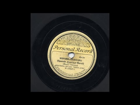 Orquesta De Los Dixie Aces - Hispano-America - Personal Record W-170827-1