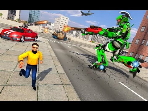 Truck Monster jadi Robot\\ US Army Monster Truck Robot Transformatioan - Android Game.