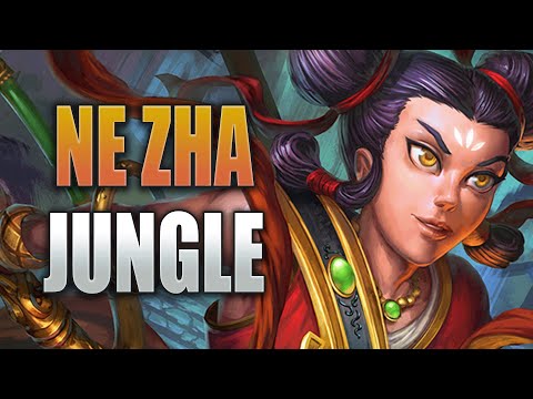 SMITE Ne Zha Jungle Gameplay | The Tryhard Build!