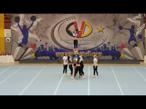 DCxM 2016 1.Platz - Cheer Confusion - Senior Groupstunt AllGirl