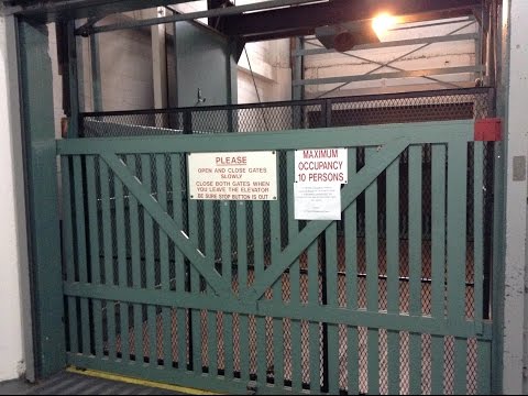 Vintage Freight Elevator @ Downtown Self Storage-Sacramento,CA