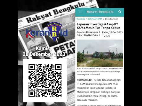 Top News Koran RB, Kamis, 28 Desember 2023