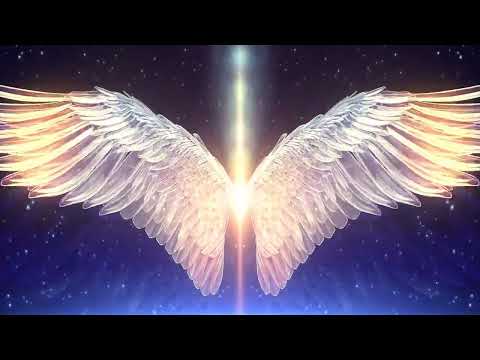 Glare beautiful angel wings LED background video