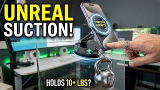 Amazon Vacuum Suction Phone Mount. Quck First Look