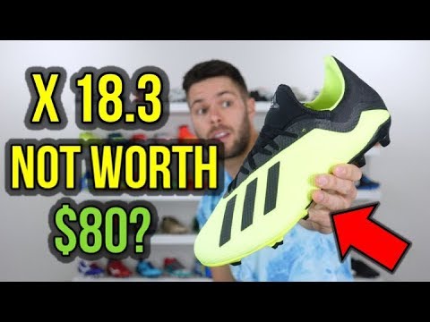 NOT WORTH $80? - ADIDAS X 18.3 REVIEW + ON FEET