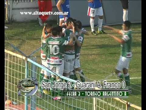 SAN JORGE 2 - GUARANI A. FRANCO 0