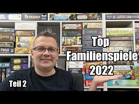 Top - Die besten Familienspiele 2022 - Teil 2 (als Geschenk, Weihnachten, etc.)