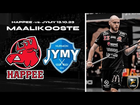 Happee vs Nurmon Jymy 13.10.2023 | #Fliiga #Floorball