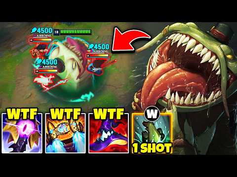 Tahm Kench but I'm actually an AP assassin who one shots you... (150% AP RATIO ON W)