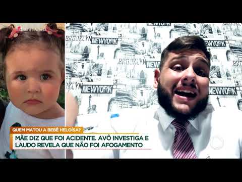 Caso Heloísa: laudo aponta que menina de 1 ano não morreu por afogamento