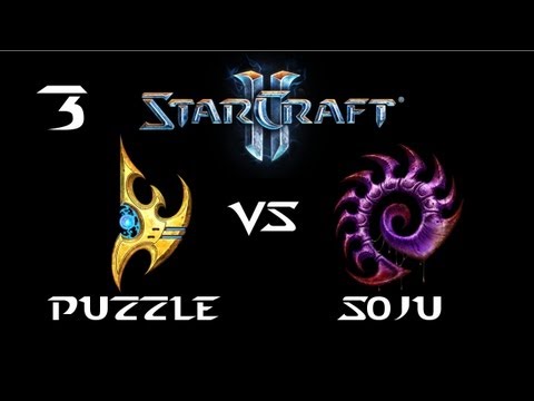 StarCraft 2 - Puzzle [P] vs SoJu [Z] G3 (Commentary)