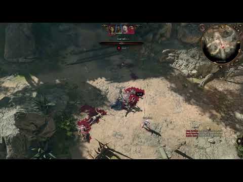 BG3 Level 6 Monk vs Gith Squad - No Consumables