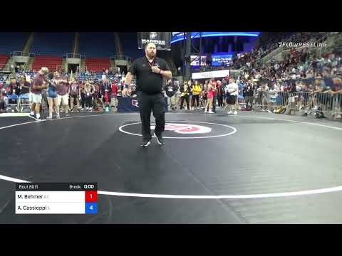 106 Lbs Round Of 64 - Maddie Behmer, Arizona Vs Angelina Cassioppi, Illinois A32f