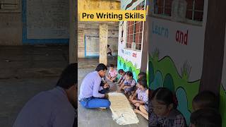 Pri writing skills - tracing in seeds | Innovative Ideas | cognitive development #education #writing