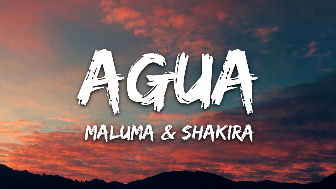Maluma, Shakira - AGUA (Letra/Lyrics)