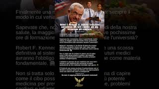 Robert F. Kennedy Jr. impone l'istruzione nutrizionale per tutti i medici 🧑‍⚕️