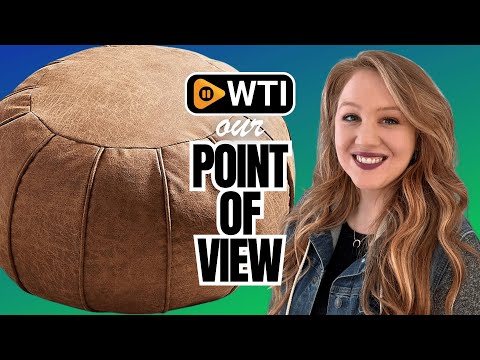Louis Donné Unstuffed Moroccan Ottoman Pouf Cover - WTI product video review