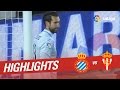 Highlights RCD Espanyol vs Sporting de Gijón (2-1)