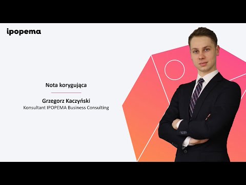 Środa z IPOprovement | Nota korygująca w SAP| IPOPEMA Business Consulting