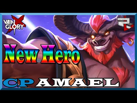 *NEW HERO AMAEL* Much Better At Top Lane! Vainglory 5v5