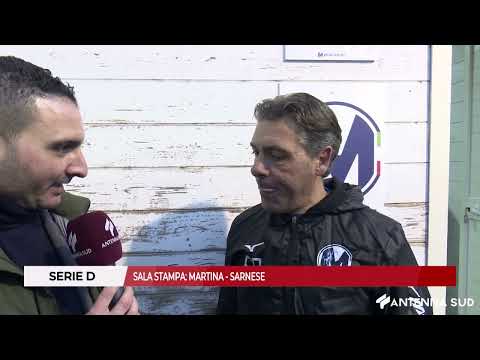 1 FEBBRAIO 2026 - SERIE D: SALA STAMPA MARTINA - SARNESE