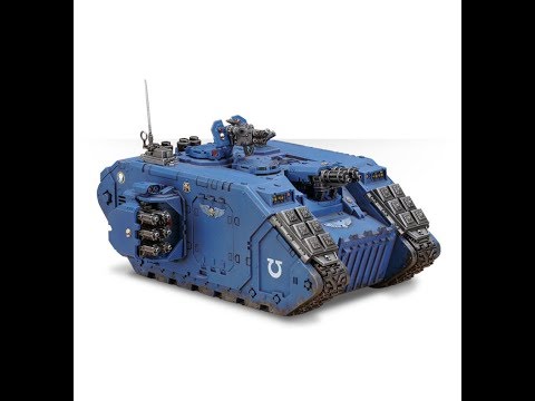 Unboxing Land Raider Crusader