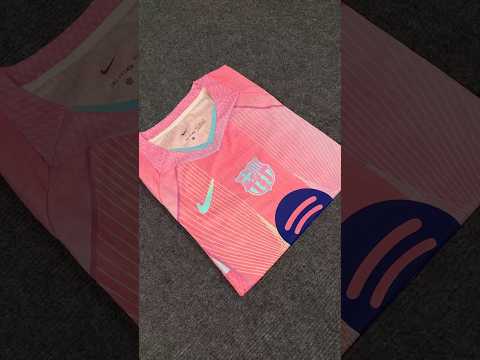 2025 - 2026 New FC Barcelona special edition Pink football jersey #barcelona #footballjersey #jersey