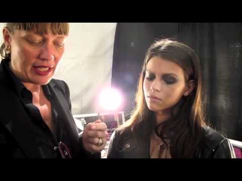 Backstage at Cynthia Rowley's A/W '11 show