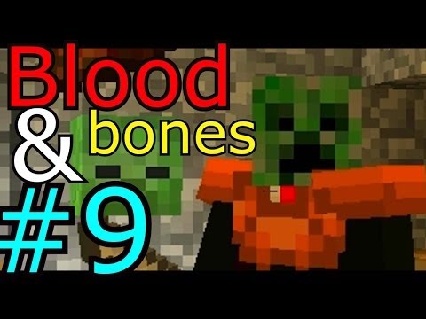 minecraft Blood and Bones #9 they have a cave troll.